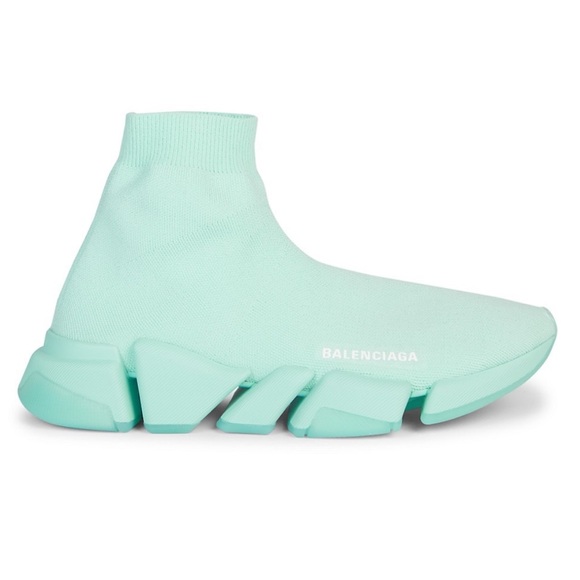 Balenciaga Other - Balenciaga Speed 2.0 High-Top Sneakers Mint Green Men’s EU 42/US 9 $1,050